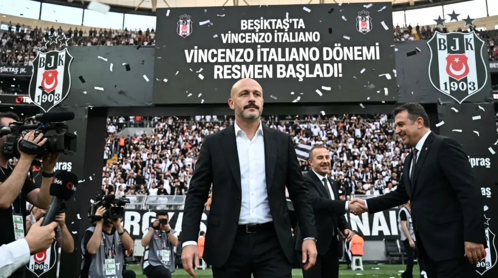 Beşiktaş'ta Vincenzo Italiano dönemi